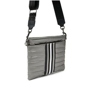 Think Royln Farrah Crossbody Bag Pewter